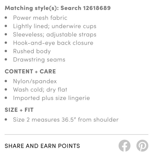 Torrid ruched mesh chemise lingerie black sz 1 - Picture 3 of 3